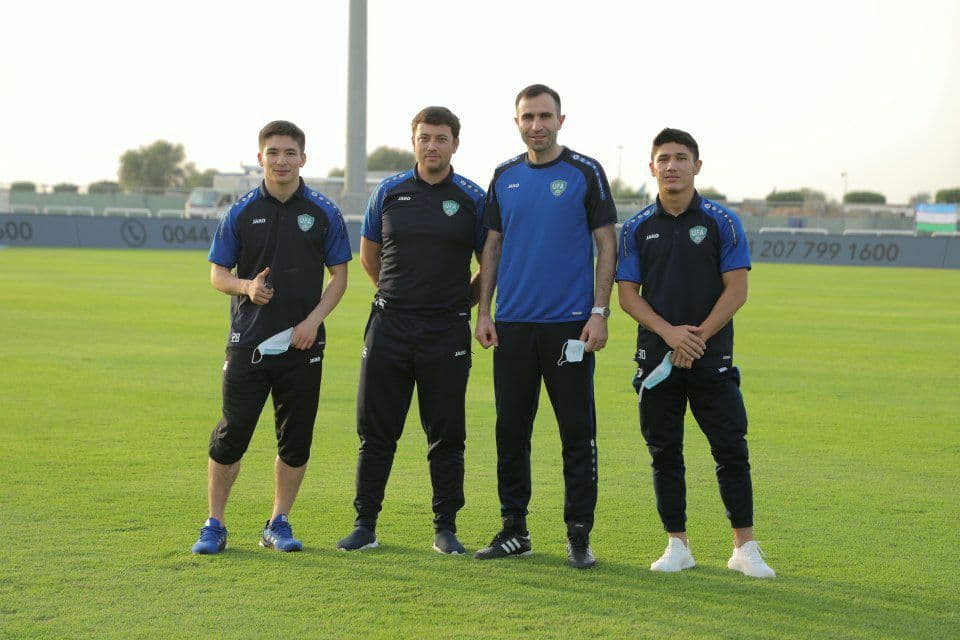 O'zbekiston terma jamoasi Iroqqa qarshi bahs uchun 